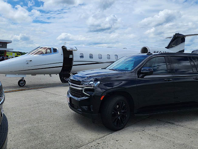 Limo service from  to  